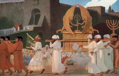David Bringing the Ark of the Covenant into Jerusalem
